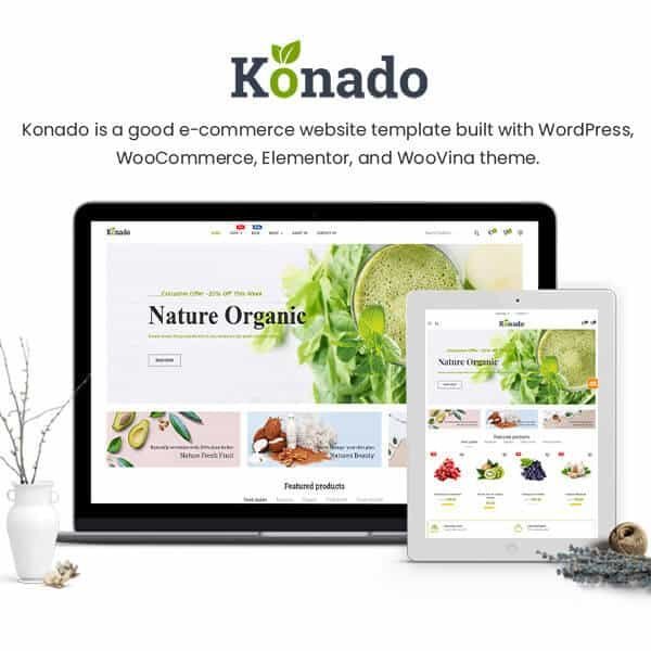 Konado Theme License Key Activation
